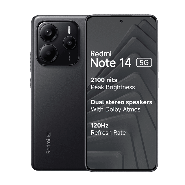 Xiaomi Redmi Note 14 5G - Black - 8/256